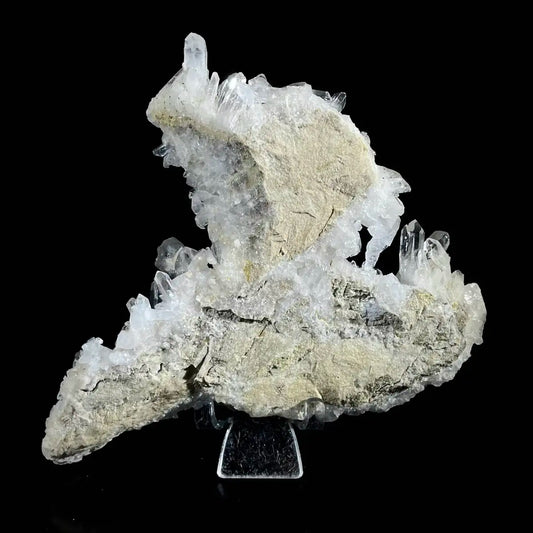 A636-Natural Clear Quartz Crystal Cluster  | Quartz Mineral Specimen | 430 g | 15.5*13*4.5 cm