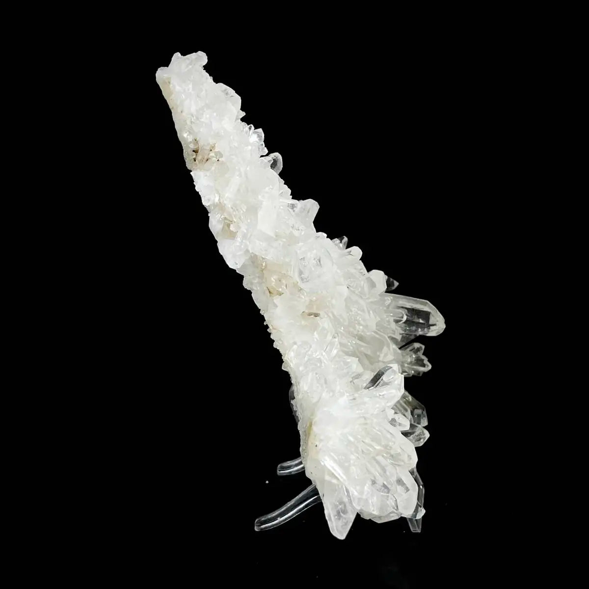 Natural Clear Quartz Crystal Cluster  | Quartz Mineral Specimen | 430 g | 15.5*13*4.5 cm