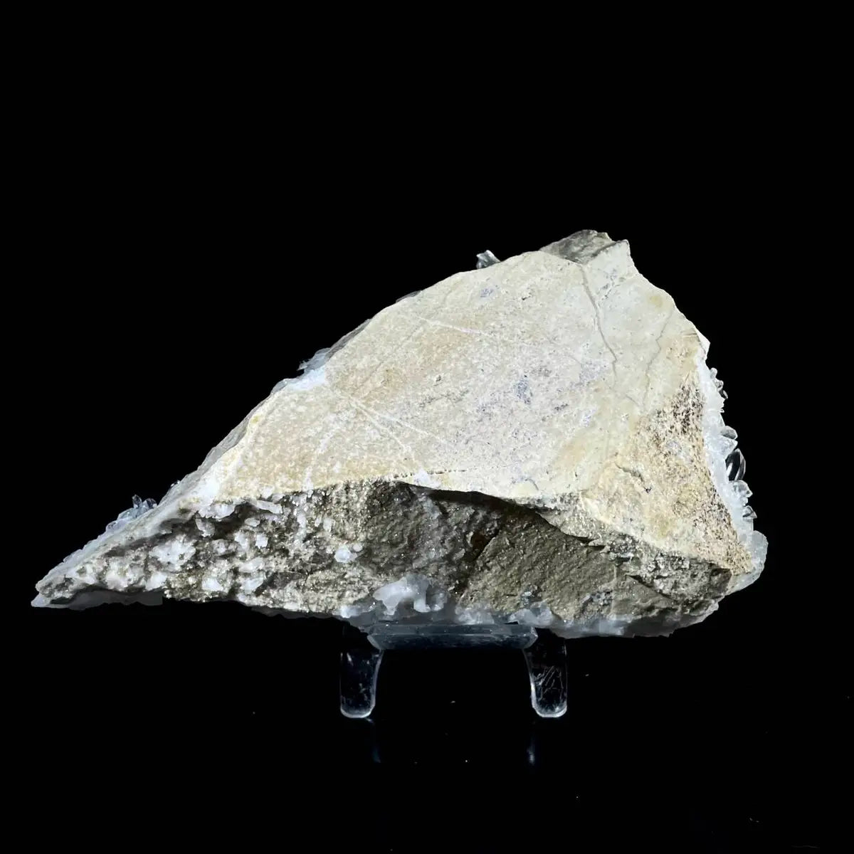Natural Clear Quartz Crystal Cluster  | Quartz Mineral Specimen | 870 g | 17.5*10.5*5 cm