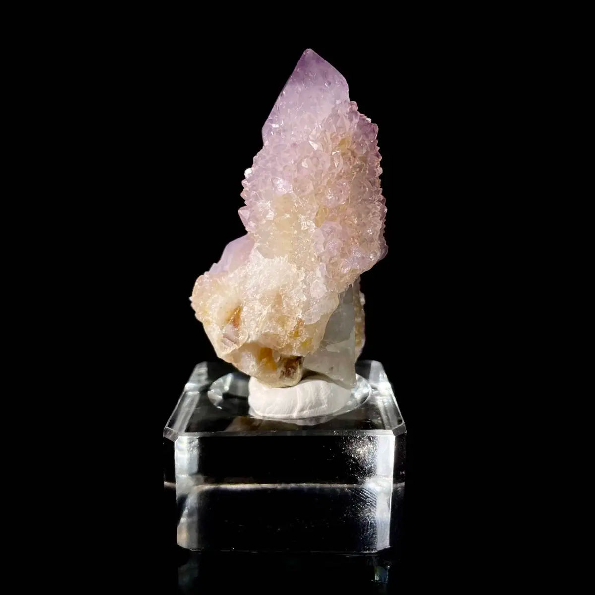Cactus Quartz Crystal Cluster (Spirit Quartz) | Natural Quartz Mineral Specimen | 60 g | 6*3*2.5 cm