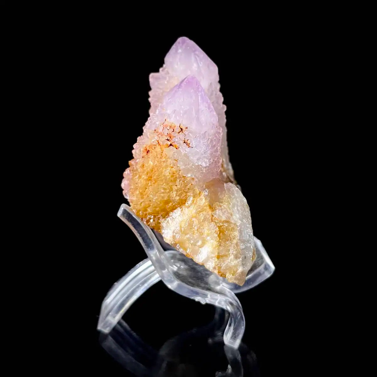 Cactus Quartz Crystal Cluster (Spirit Quartz) | Natural Quartz Mineral Specimen | 60 g | 4.5*5.5*2.5 cm
