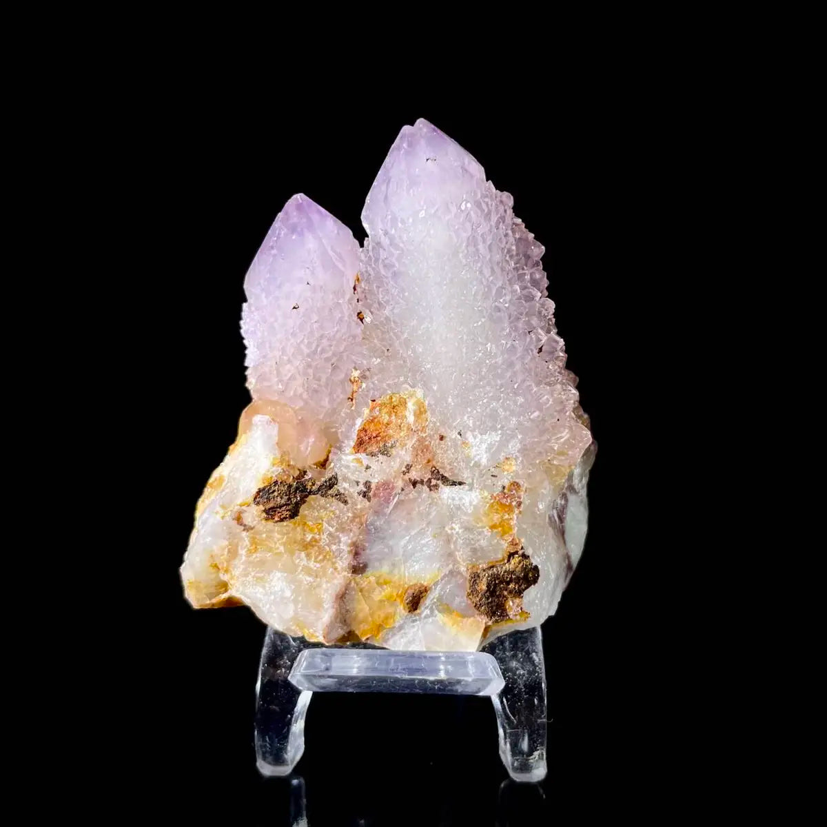 Cactus Quartz Crystal Cluster (Spirit Quartz) | Natural Quartz Mineral Specimen | 60 g | 4.5*5.5*2.5 cm