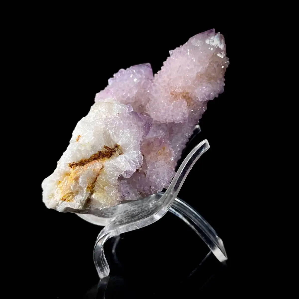 Cactus Quartz Crystal Cluster (Spirit Quartz) | Natural Quartz Mineral Specimen | 180 g | 8*7*3.5 cm