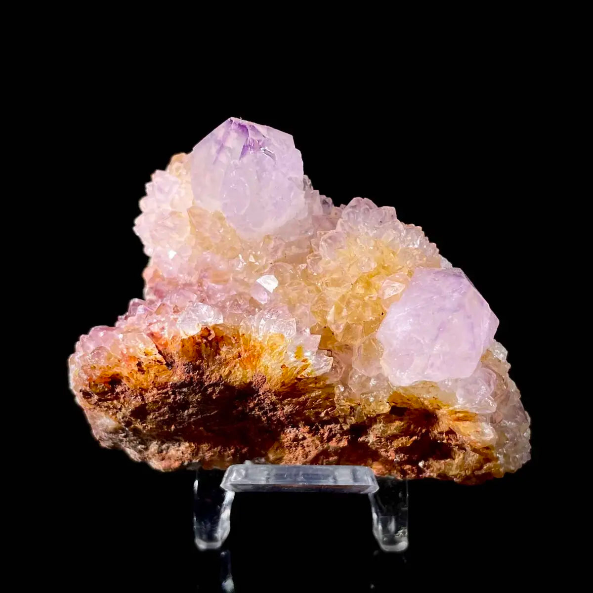 Cactus Quartz Crystal Cluster (Spirit Quartz) | Natural Quartz Mineral Specimen | 80 g | 6*4*3.5 cm