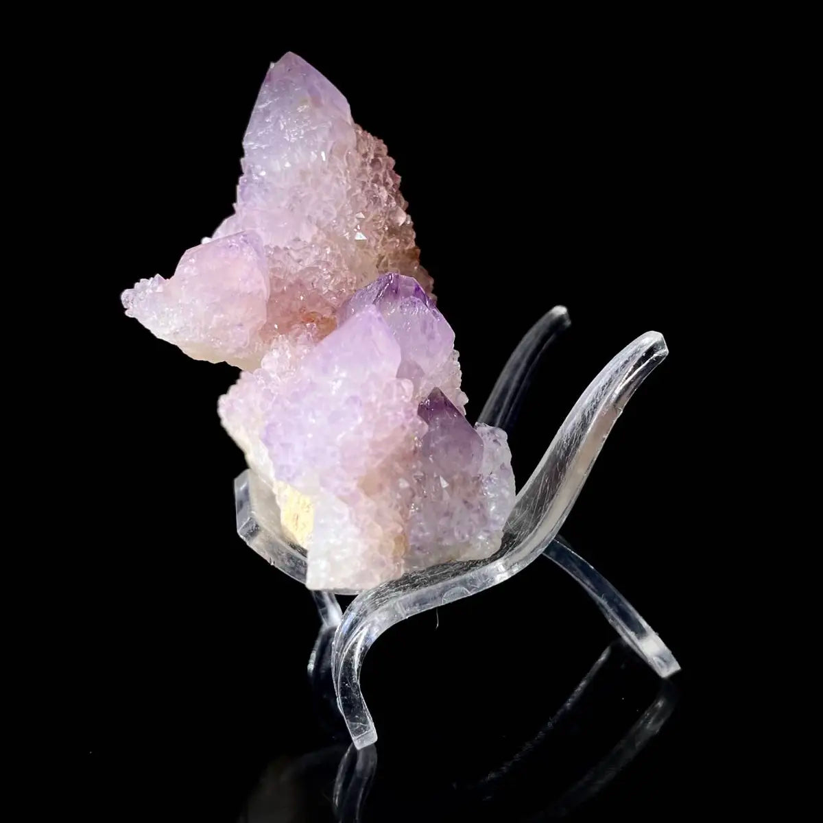 Cactus Quartz Crystal Cluster (Spirit Quartz) | Natural Quartz Mineral Specimen | 130 g | 6*7*3 cm