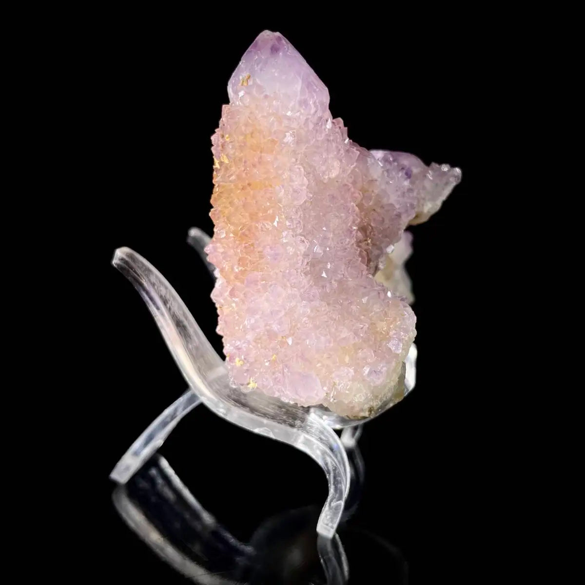 Cactus Quartz Crystal Cluster (Spirit Quartz) | Natural Quartz Mineral Specimen | 130 g | 6*7*3 cm