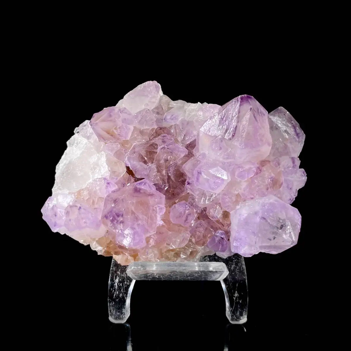 Cactus Quartz Crystal Cluster (Spirit Quartz) | Natural Quartz Mineral Specimen | 190 g | 8*6*4.5 cm