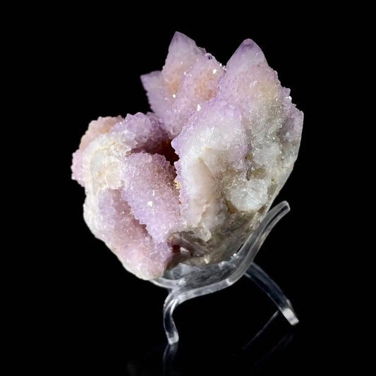 A649-Cactus Quartz Crystal Cluster (Spirit Quartz) | Natural Quartz Mineral Specimen | 420 g | 9*7.5*6 cm
