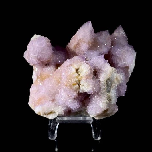A649-Cactus Quartz Crystal Cluster (Spirit Quartz) | Natural Quartz Mineral Specimen | 420 g | 9*7.5*6 cm