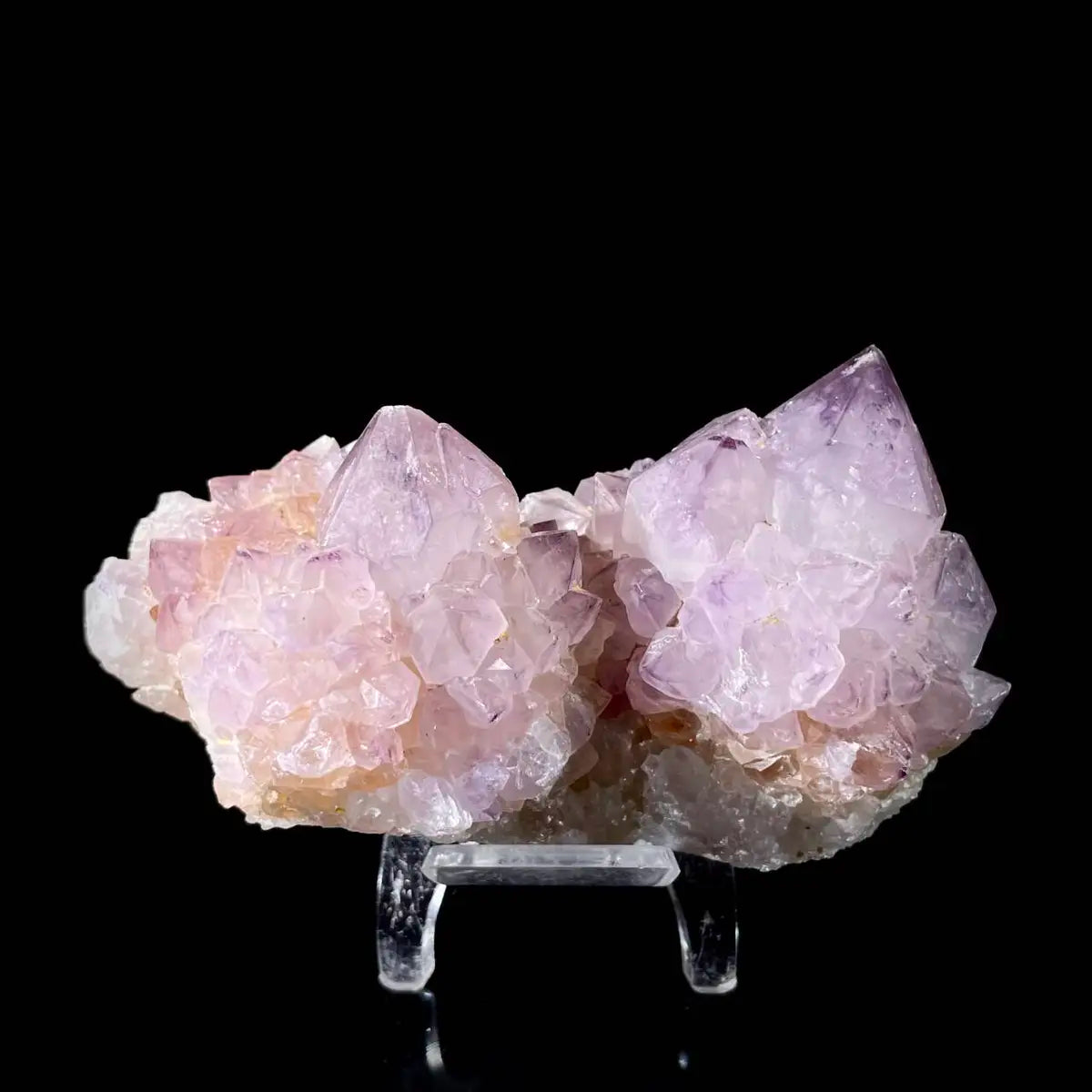Cactus Quartz Crystal Cluster (Spirit Quartz) | Natural Quartz Mineral Specimen | 330 g | 10.5*6*5.5 cm