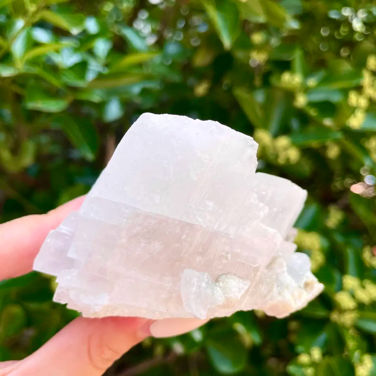 Yaogangxian Pink Calcite Foliated Crystal Cluster | Natural Pink Calcite Mineral Specimen | 240 g | 8*5*4.5 cm