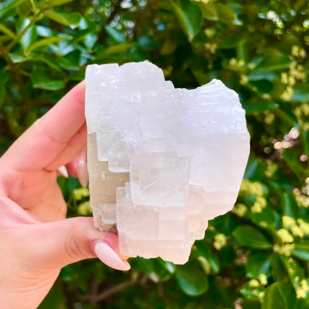 Yaogangxian Pink Calcite Foliated Crystal Cluster | Natural Pink Calcite Mineral Specimen | 240 g | 8*5*4.5 cm