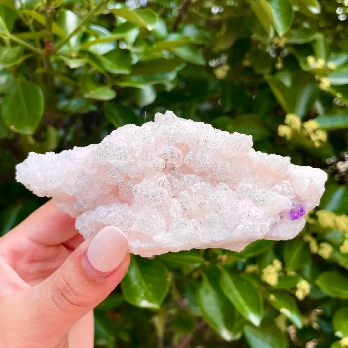 Yaogangxian Pink Calcite Foliated Crystal Cluster | Natural Pink Calcite Mineral Specimen | 250 g | 11.5*6*4 cm