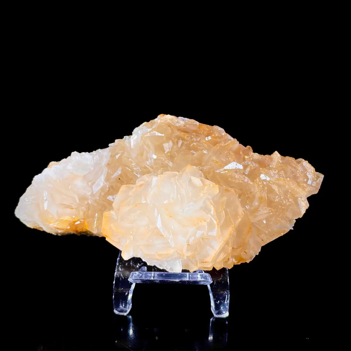 Platy Calcite Crystal Cluster | Natural Foliated Calcite Mineral Specimen | 270 g | 12*6*3.7 cm
