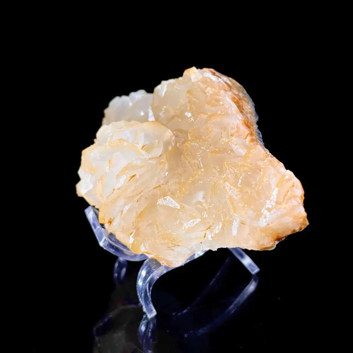 Platy Calcite Crystal Cluster | Natural Foliated Calcite Mineral Specimen | 270 g | 12*6*3.7 cm