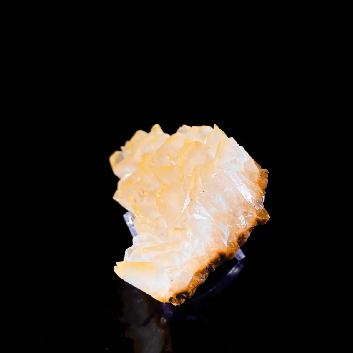 Platy Calcite Crystal Cluster | Natural Foliated Calcite Mineral Specimen | 100 g | 9*2*4.5 cm