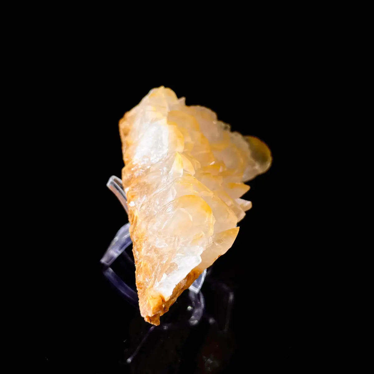 Platy Calcite Crystal Cluster | Natural Foliated Calcite Mineral Specimen | 100 g | 9*2*4.5 cm