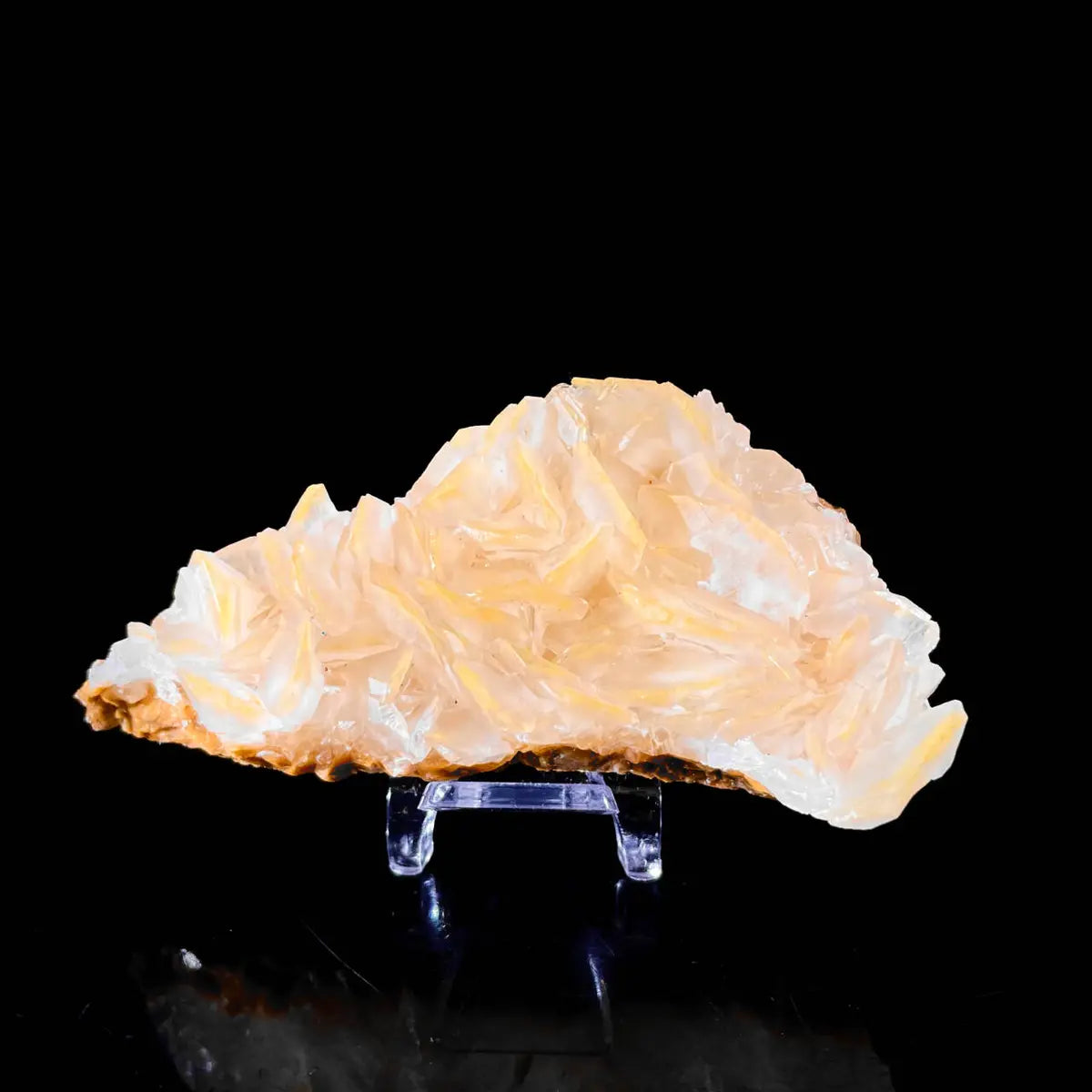 Platy Calcite Crystal Cluster | Natural Foliated Calcite Mineral Specimen | 100 g | 9*2*4.5 cm
