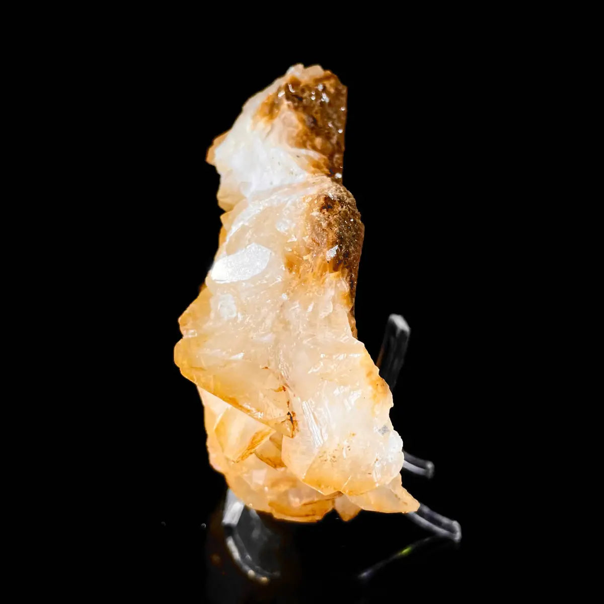 Platy Calcite Crystal Cluster | Natural Foliated Calcite Mineral Specimen | 430 g | 13.5*9.5*3.5 cm