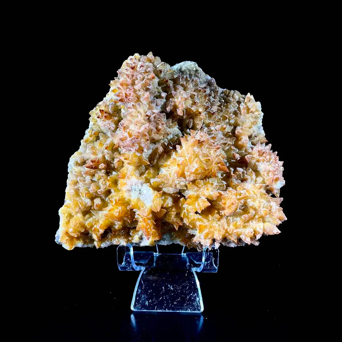 Natural Dogtooth Calcite with Selenite  on Matrix | Rare Mineral Association Specimen | Mineral Collection | 860 g | 7*13*10 cm