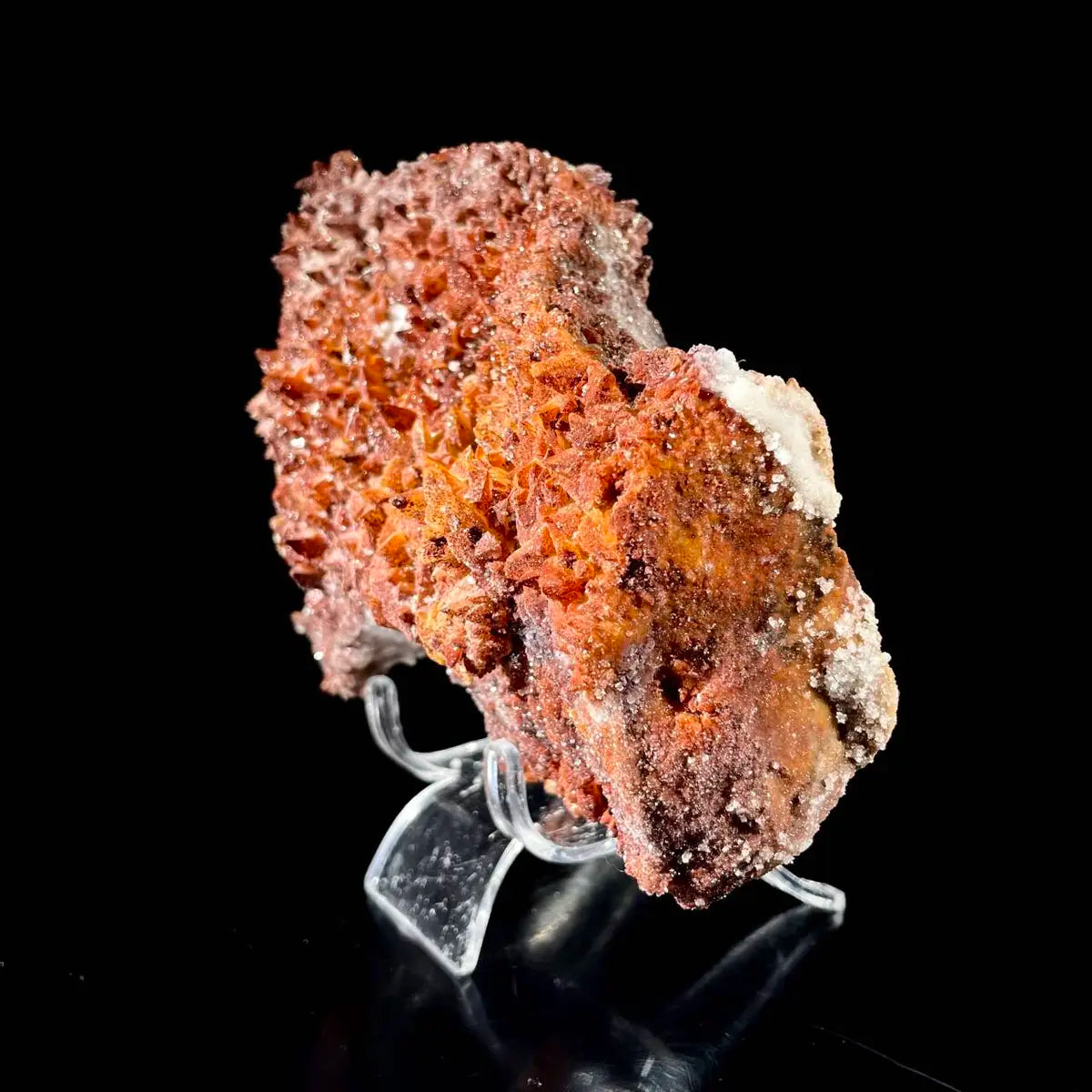 Natural Dogtooth Calcite with Selenite  on Matrix | Rare Mineral Association Specimen | Mineral Collection | 890 g | 15*11.5*5 cm