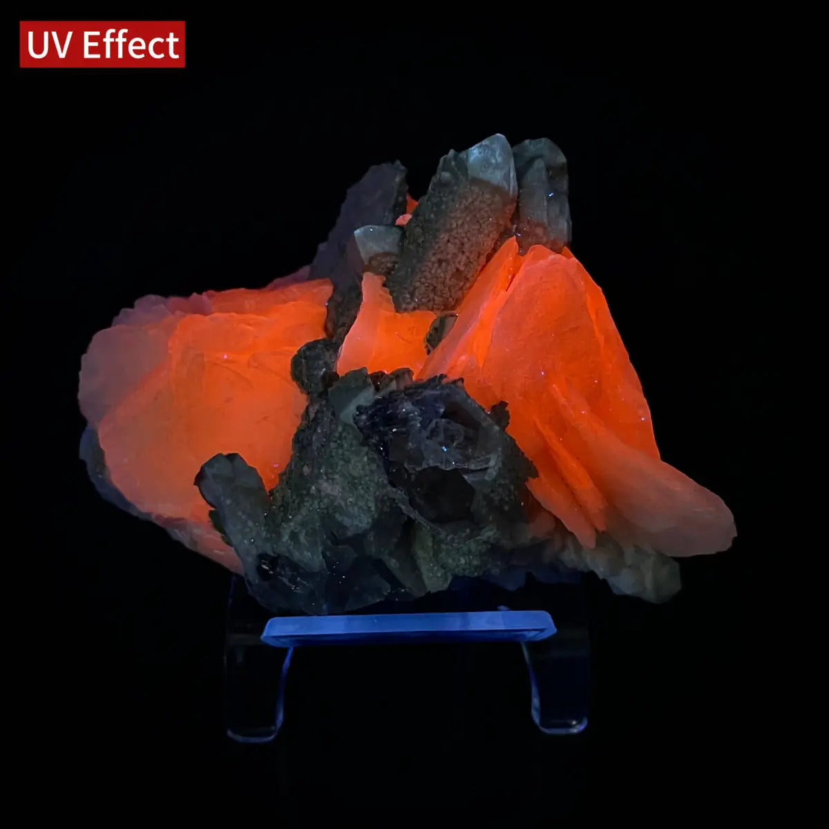 Calcite with Candle Quartz Association | Natural Mineral Specimen Display Piece | 340 g | 9*7*6 cm