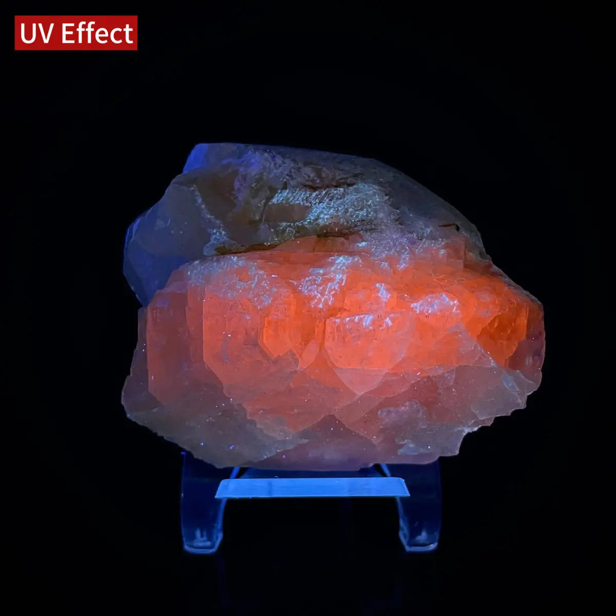 Calcite with Candle Quartz Association | Natural Mineral Specimen Display Piece | 120 g | 7*5.5*4 cm