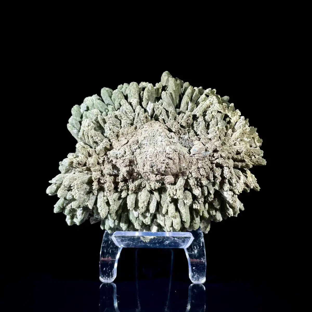 Natural Green Quartz Cluster on Matrix | Rare Colored Quartz Mineral Specimen | Mineral Collection | 660 g | 11*8*5.5 cm