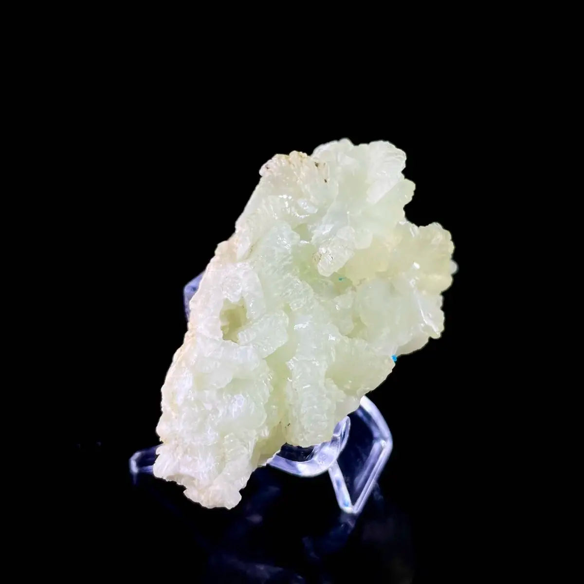 Botryoidal Prehnite from China | Natural Mineral Specimen Display Piece | 60 g | 6*3*3 cm