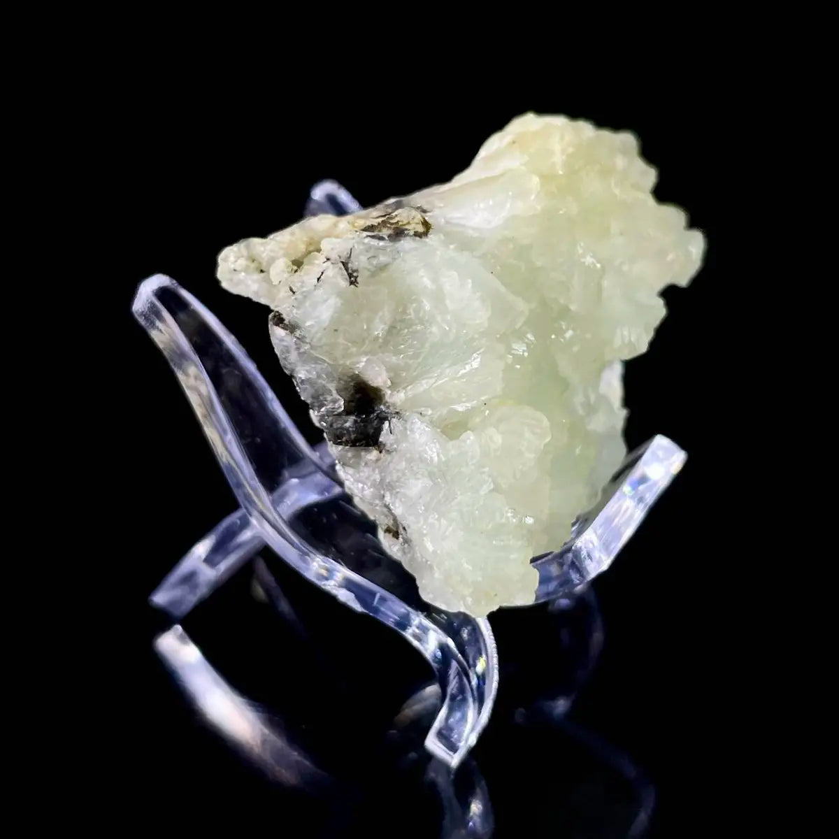 Botryoidal Prehnite from China | Natural Mineral Specimen Display Piece | 30 g | 4*2.5*2 cm
