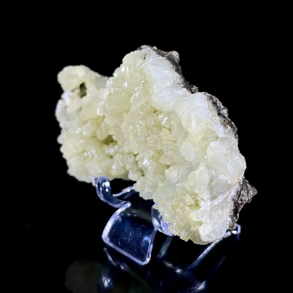 Botryoidal Prehnite from China | Natural Mineral Specimen Display Piece | 90 g | 8*4.5*2.5 cm