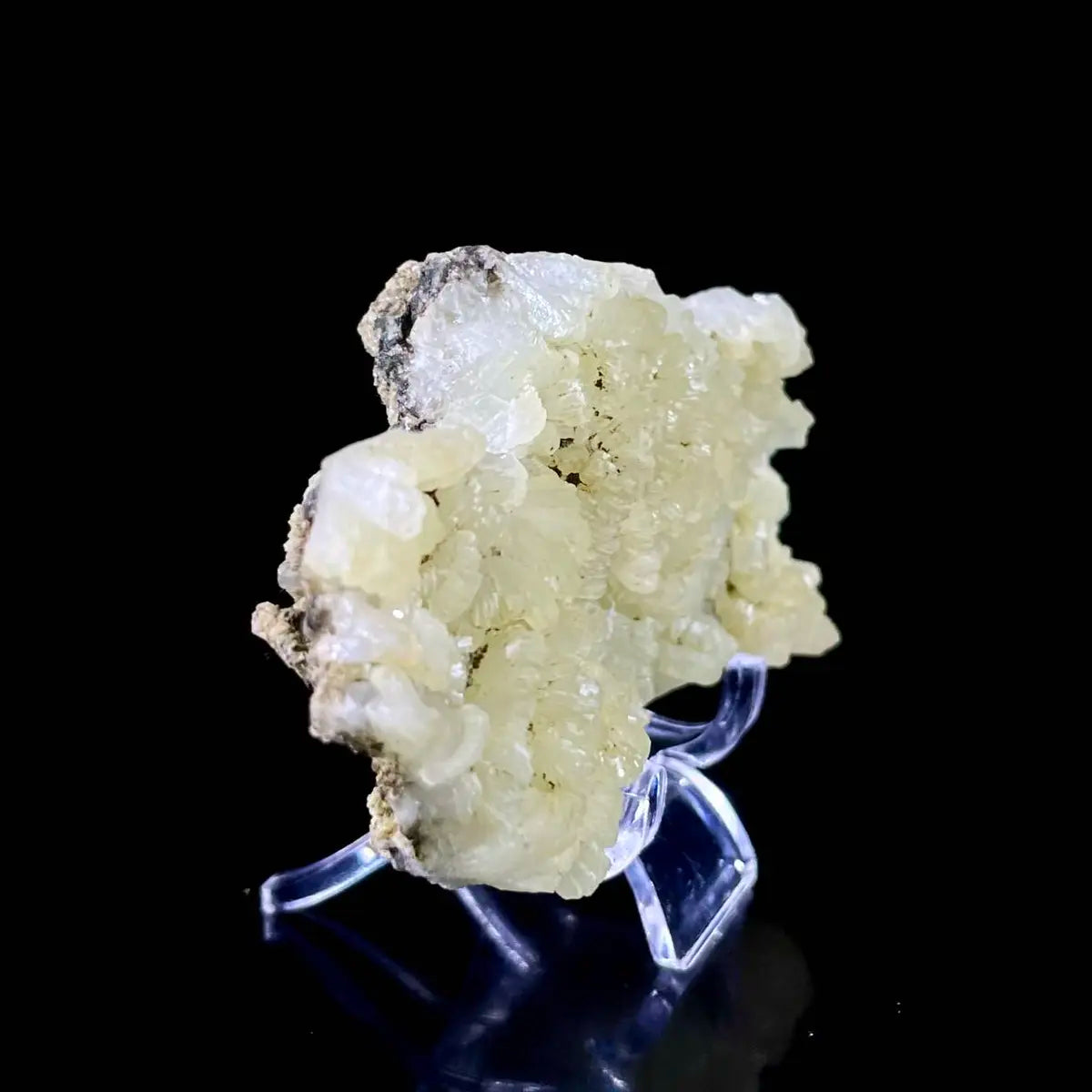 Botryoidal Prehnite from China | Natural Mineral Specimen Display Piece | 90 g | 8*4.5*2.5 cm