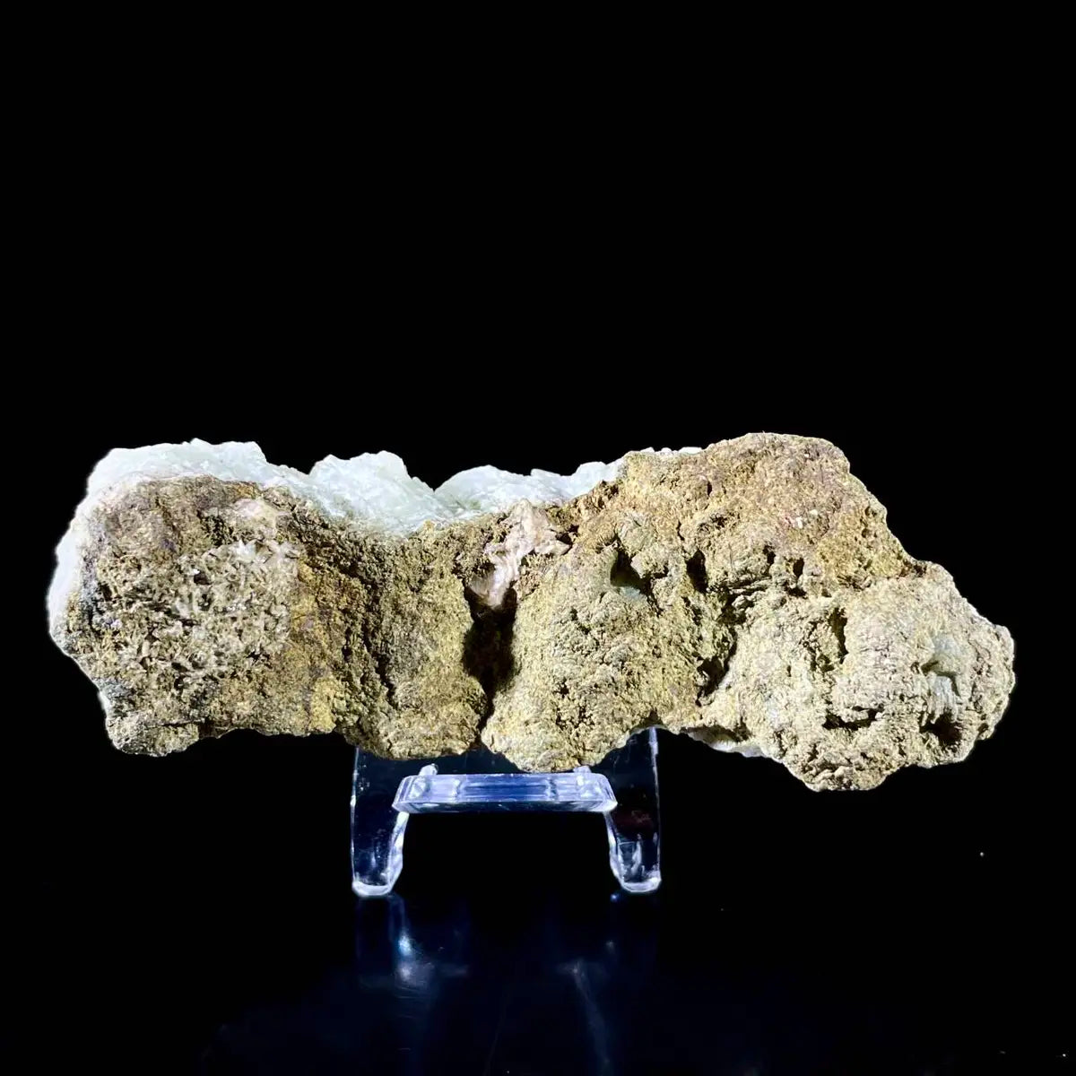 Botryoidal Prehnite from China | Natural Mineral Specimen Display Piece | 80 g | 8.5*3*2 cm