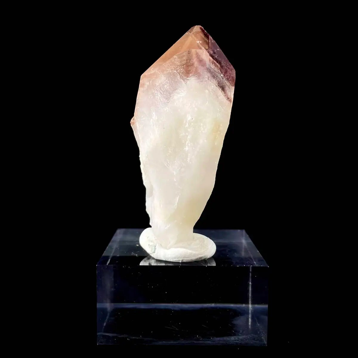 Natural Red Phantom Elestial Quartz  on Matrix | Rare Phantom Quartz Mineral Specimen | High-Grade Collector’s Piece | 70 g | 7.5*3.5*3.5 cm
