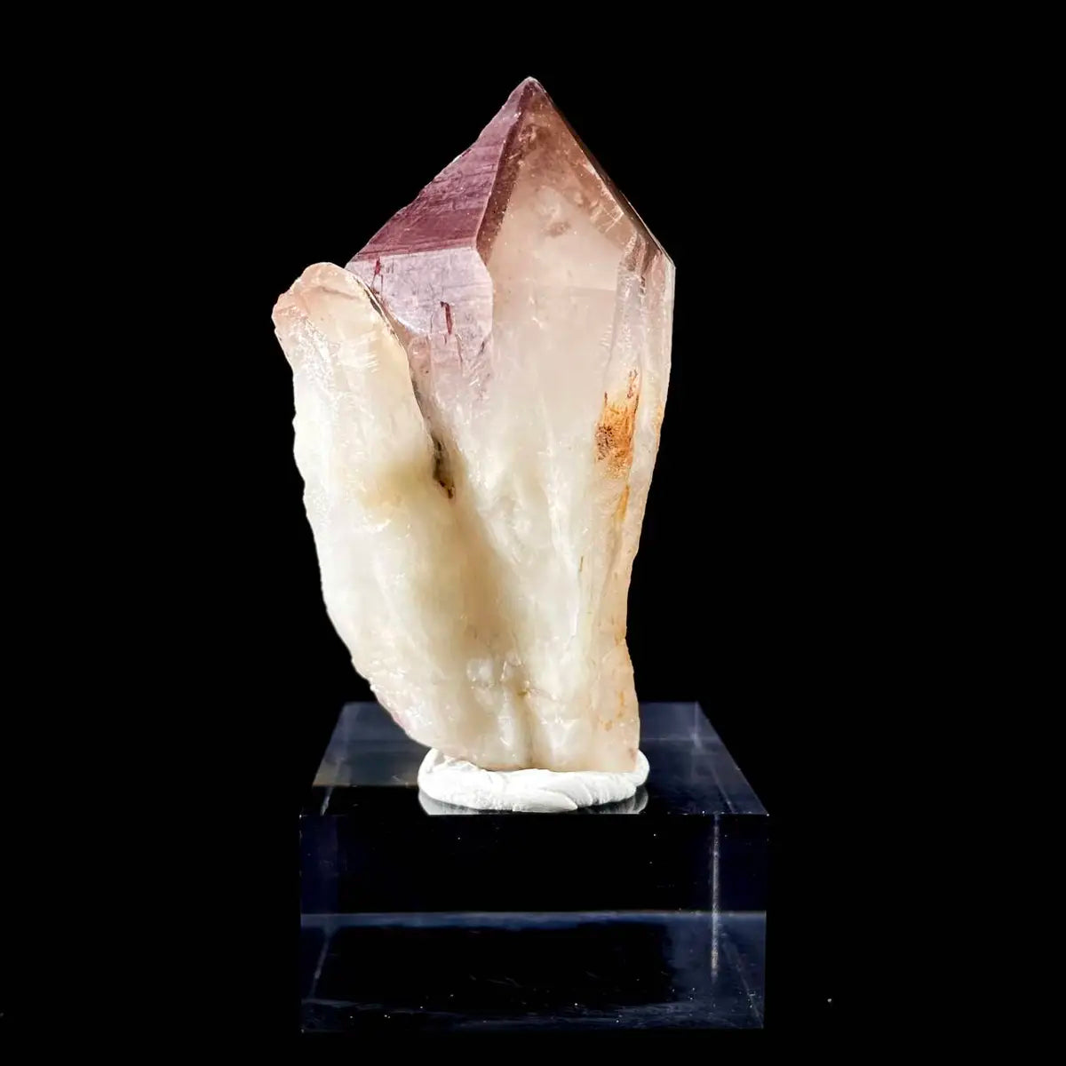 Natural Red Phantom Elestial Quartz  on Matrix | Rare Phantom Quartz Mineral Specimen | High-Grade Collector’s Piece | 110 g | 7.5*4*4 cm