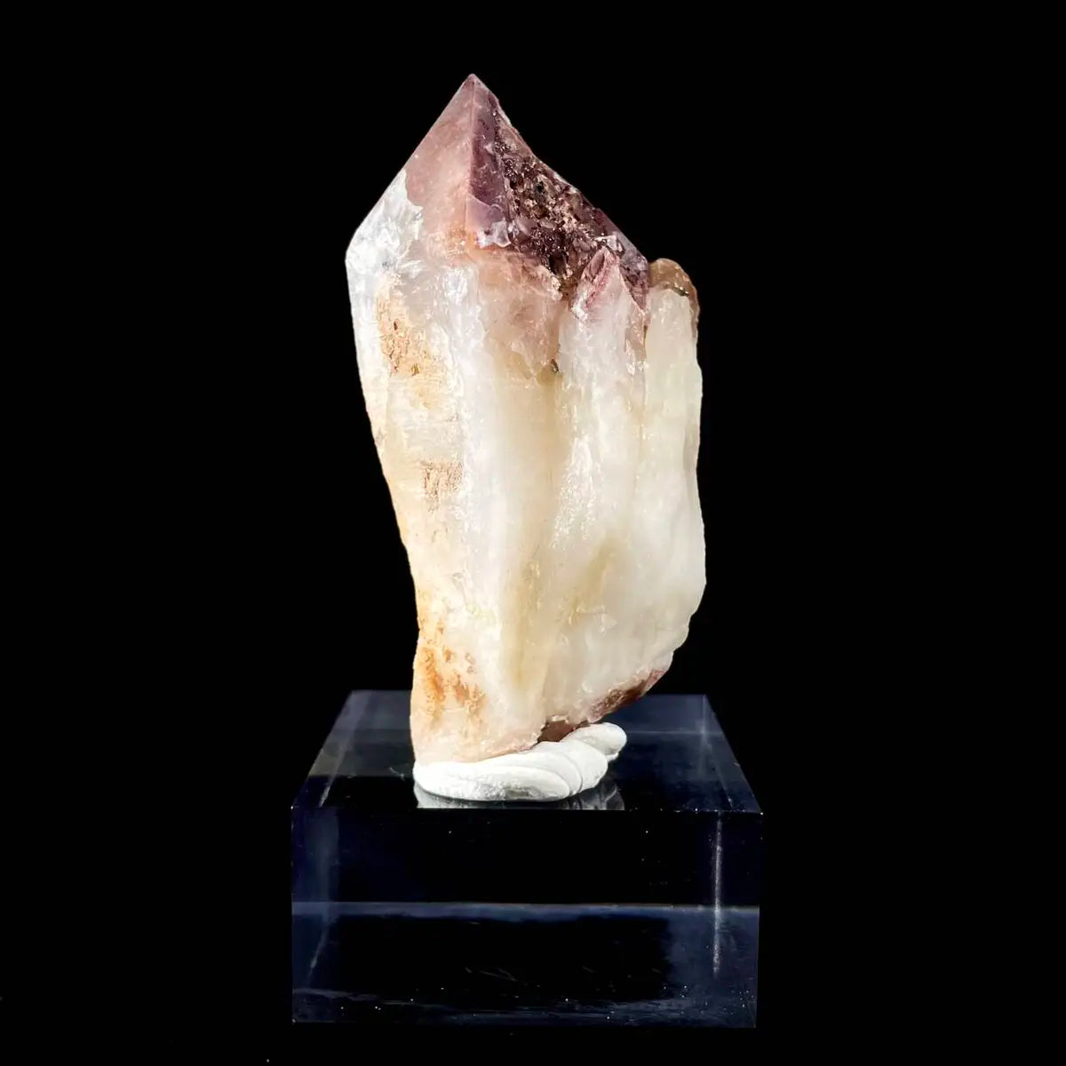 Natural Red Phantom Elestial Quartz  on Matrix | Rare Phantom Quartz Mineral Specimen | High-Grade Collector’s Piece | 110 g | 7.5*4*4 cm