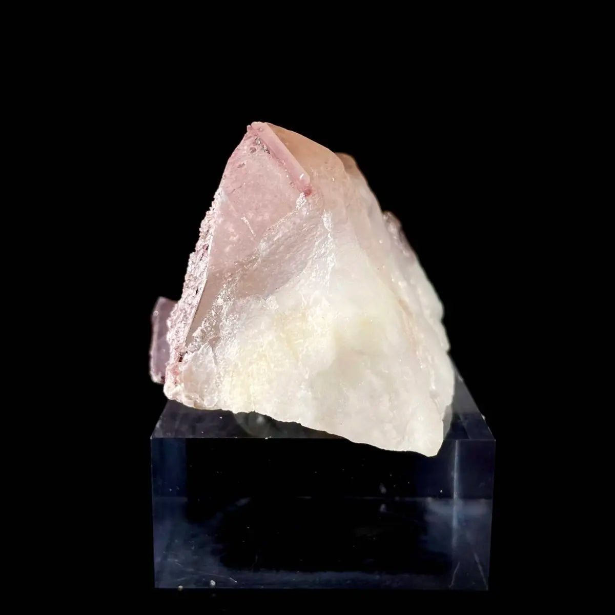 Natural Red Phantom Elestial Quartz  on Matrix | Rare Phantom Quartz Mineral Specimen | High-Grade Collector’s Piece | 150 g | 6.5*6*5 cm
