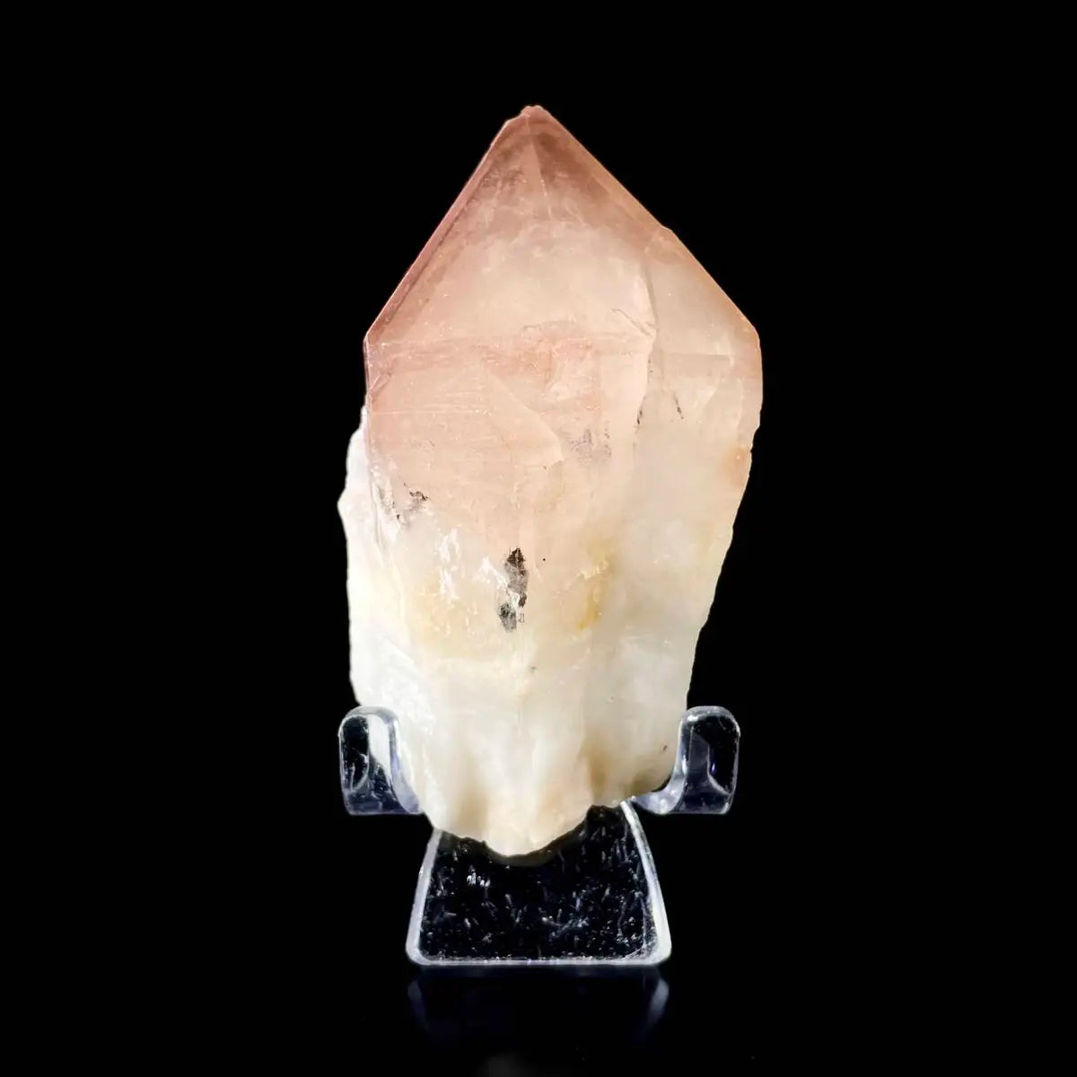 Natural Red Phantom Elestial Quartz  on Matrix | Rare Phantom Quartz Mineral Specimen | High-Grade Collector’s Piece | 200 g | 9*4.5*5 cm