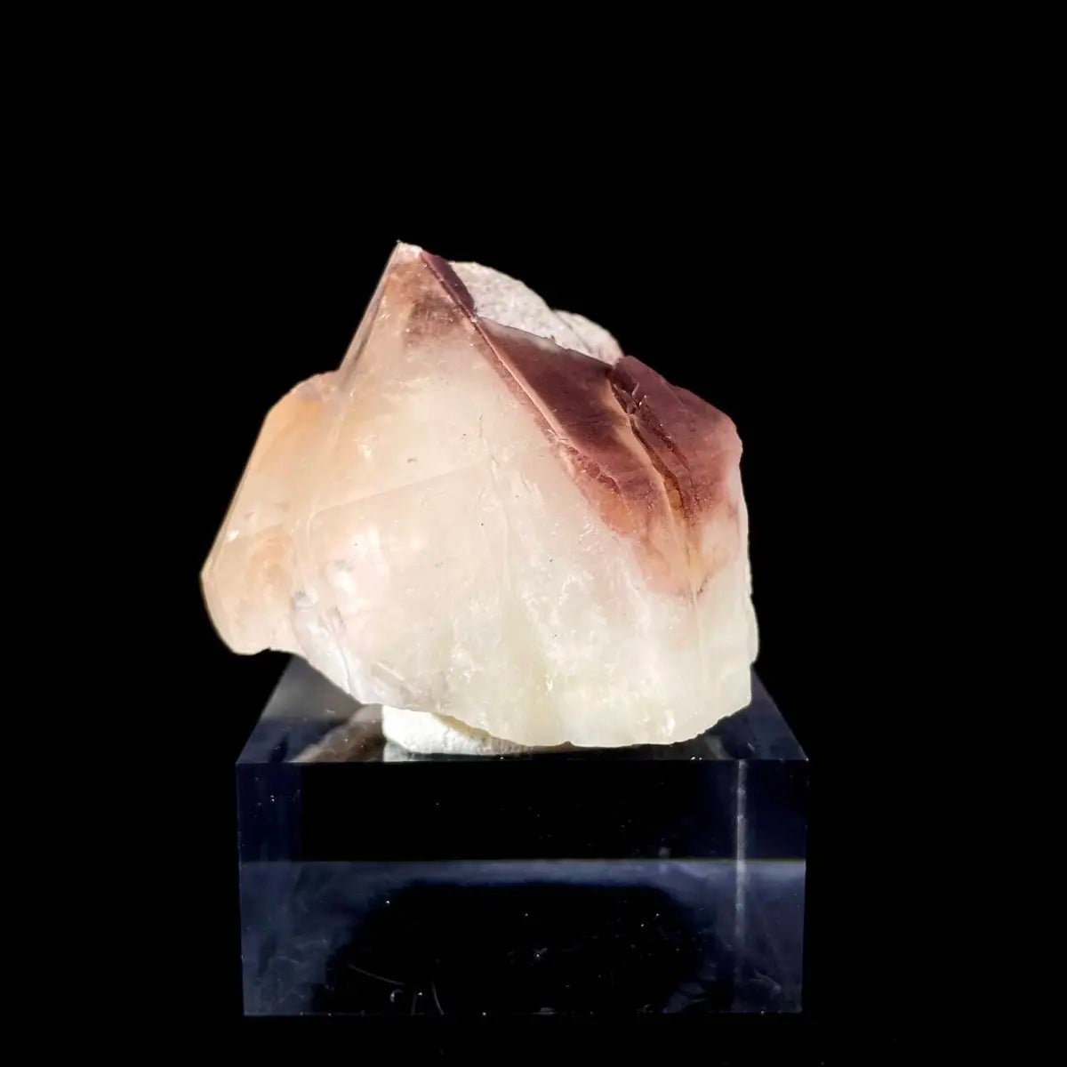 Natural Red Phantom Elestial Quartz on Matrix | Rare Phantom Quartz Mineral Specimen | High-Grade Collector’s Piece | 130 g | 4*5*5 cm