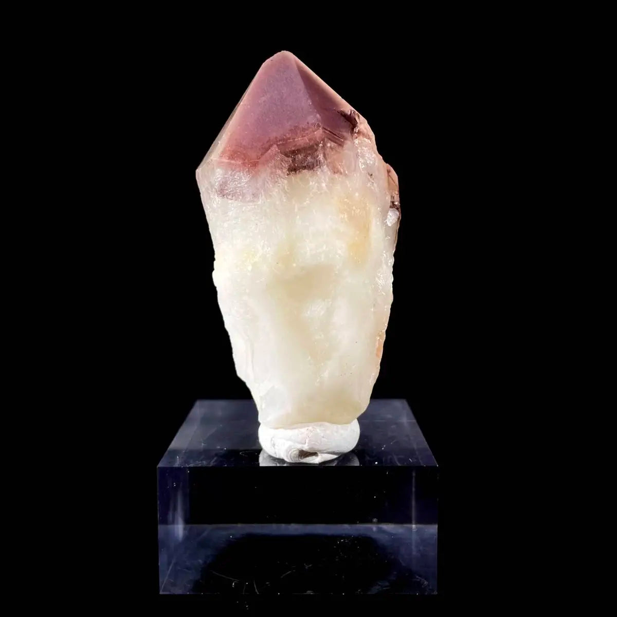 Natural Red Phantom Elestial Quartz on Matrix | Rare Phantom Quartz Mineral Specimen | High-Grade Collector’s Piece | 100 g | 7.5*4*3 cm