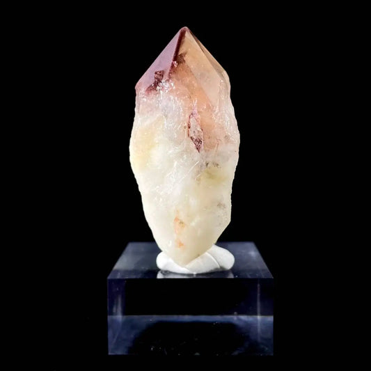 A990-Natural Red Phantom Elestial Quartz on Matrix | Rare Phantom Quartz Mineral Specimen | High-Grade Collector’s Piece | 100 g | 7.5*4*3 cm