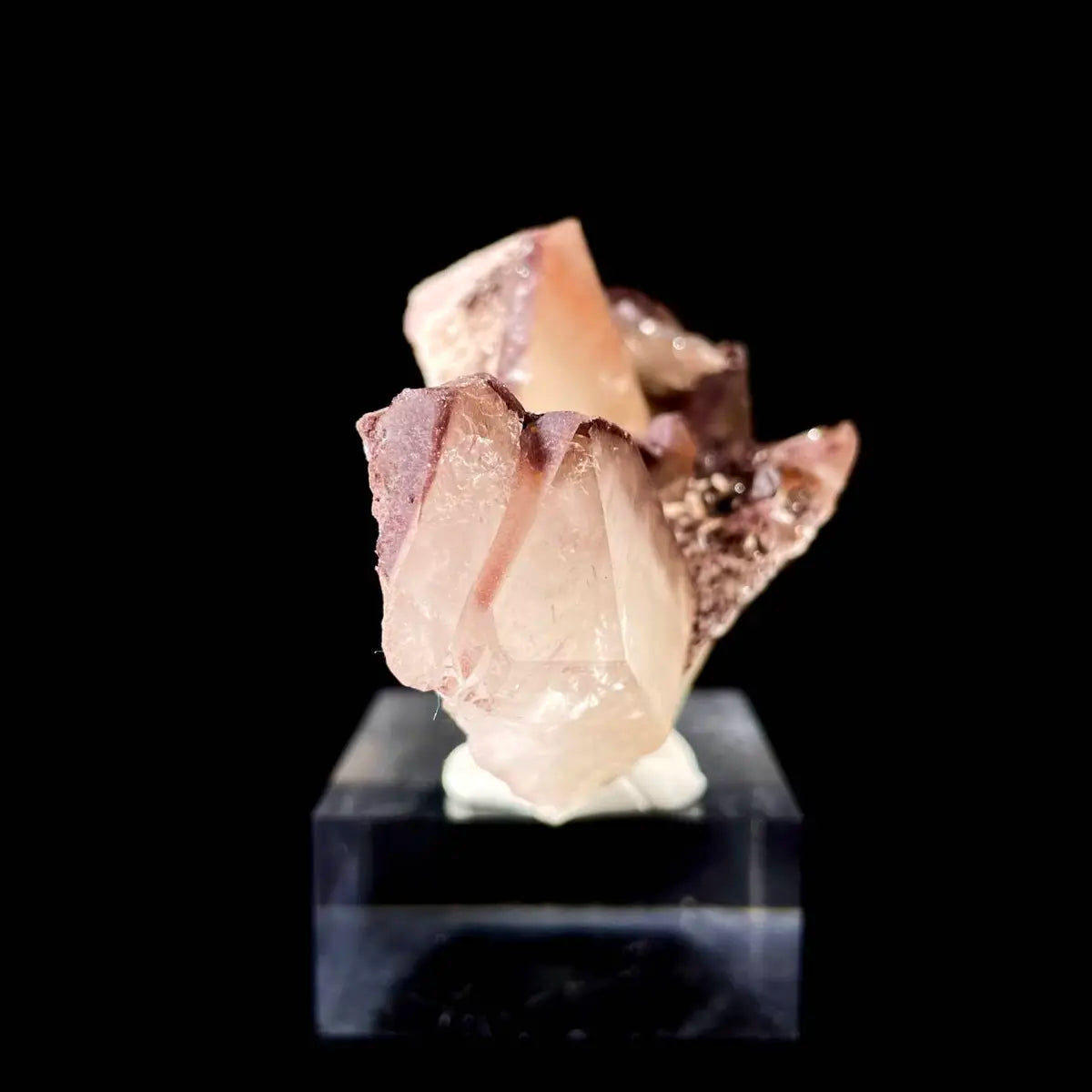 Natural Red Phantom Elestial Quartz on Matrix | Rare Phantom Quartz Mineral Specimen | High-Grade Collector’s Piece | 190 g | 9*5.5*4.5 cm