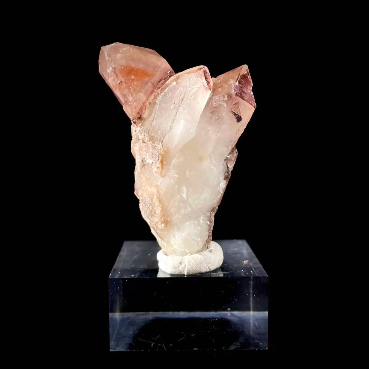 Natural Red Phantom Elestial Quartz on Matrix | Rare Phantom Quartz Mineral Specimen | High-Grade Collector’s Piece | 120 g | 7.5*4.5*4 cm