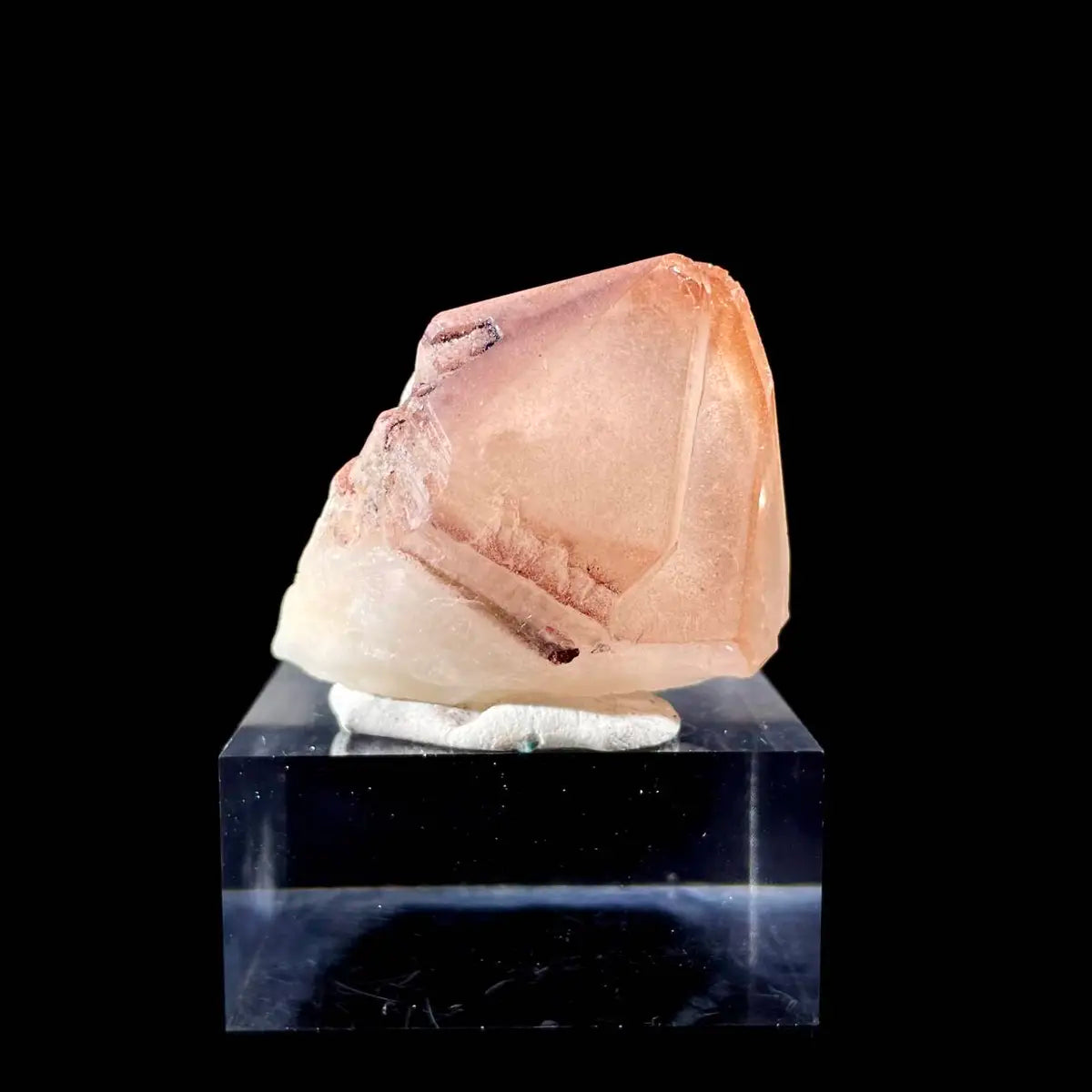 Natural Red Phantom Elestial Quartz on Matrix | Rare Phantom Quartz Mineral Specimen | High-Grade Collector’s Piece | 70 g | 5*4*3.5 cm