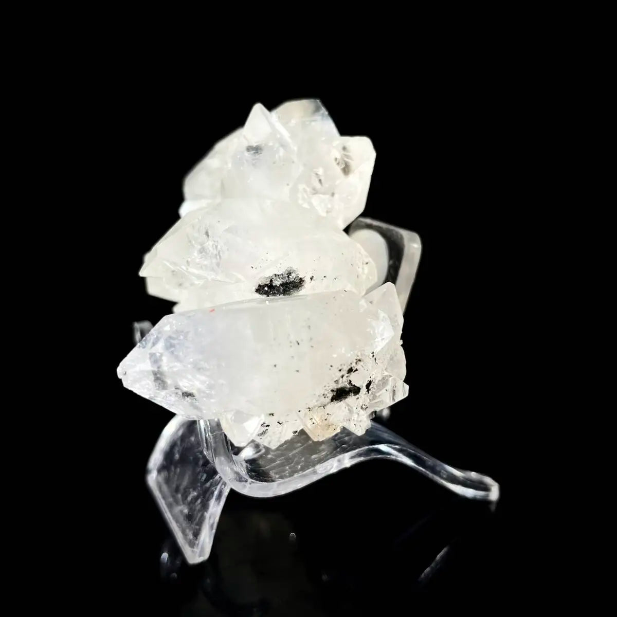 Natural Indian  Diamond Aphophyllite Specimen | Rare Crystal Habit Mineral on Matrix | Collector’s Grade | 110 g | 7.5*5.5*4 cm