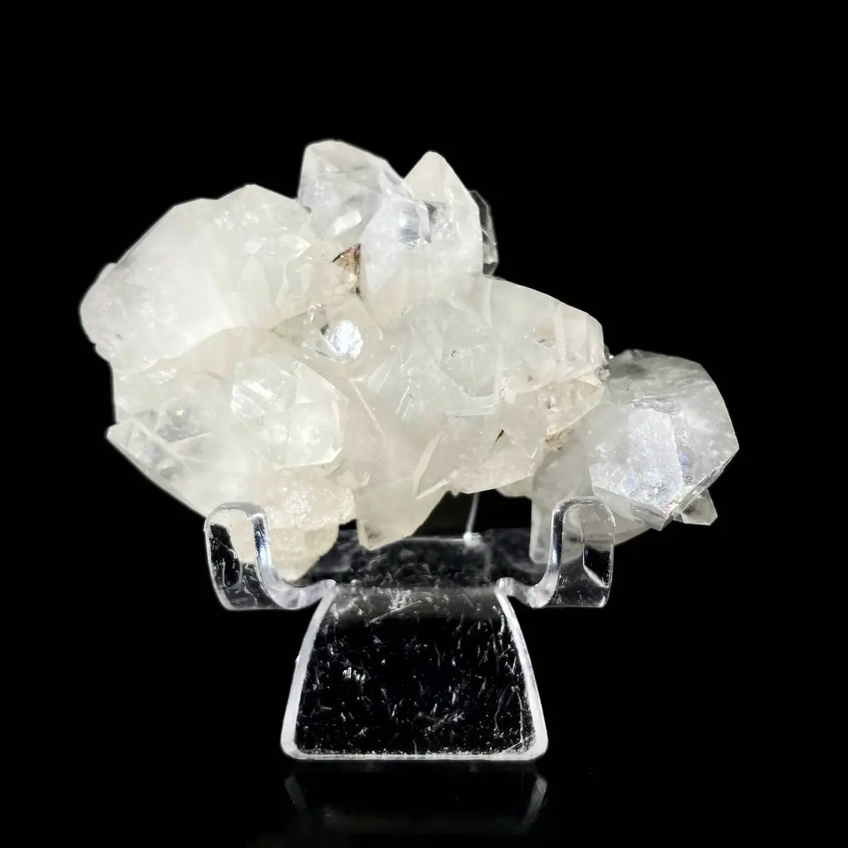 Natural Indian  Diamond Aphophyllite Specimen | Rare Crystal Habit Mineral on Matrix | Collector’s Grade | 110 g | 7.5*5.5*4 cm