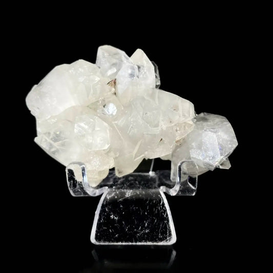 B101-Natural Indian  Diamond Aphophyllite Specimen | Rare Crystal Habit Mineral on Matrix | Collector’s Grade | 110 g | 7.5*5.5*4 cm