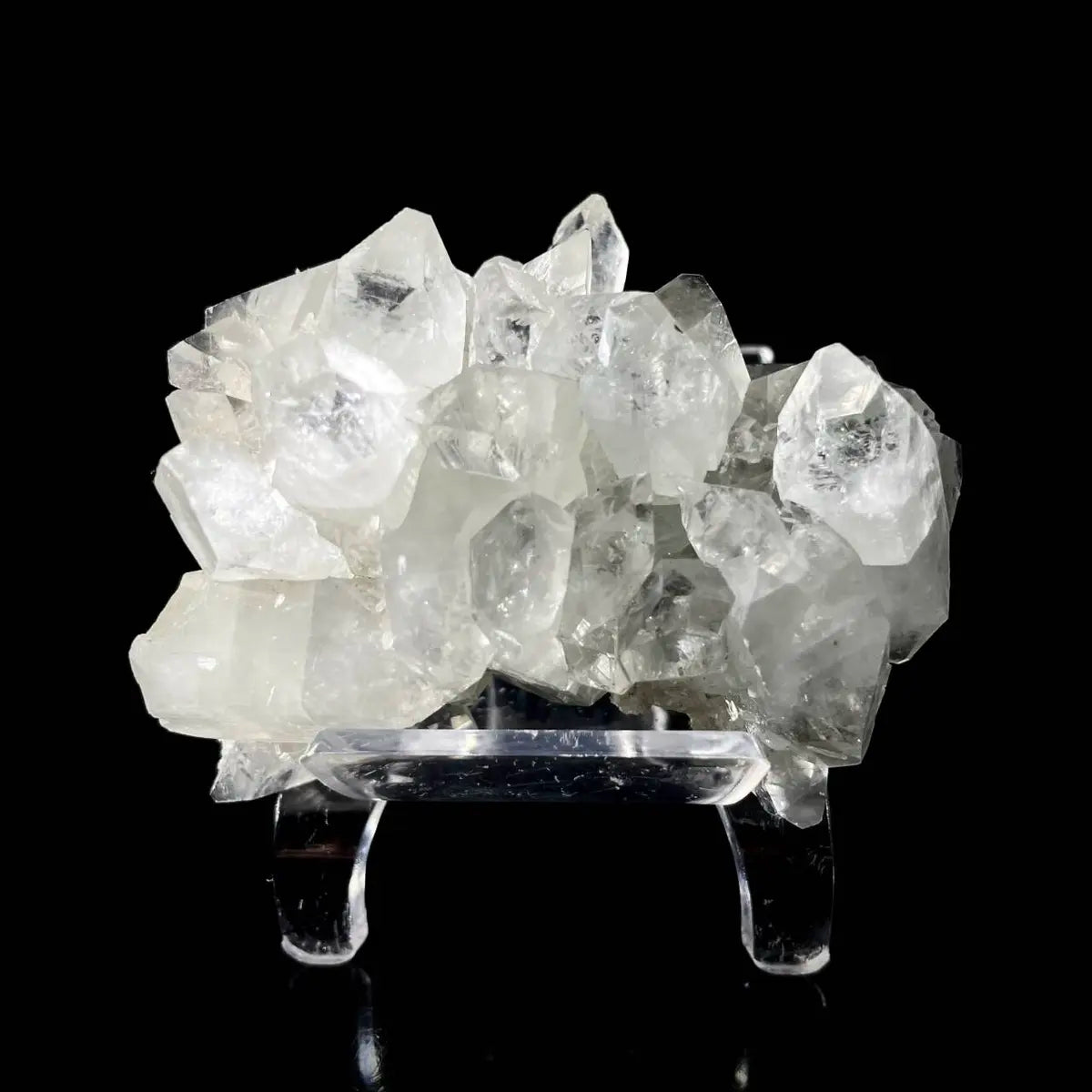 Natural Indian  Diamond Aphophyllite Specimen | Rare Crystal Habit Mineral on Matrix | Collector’s Grade | 180 g | 8.5*6.5*5.5 cm