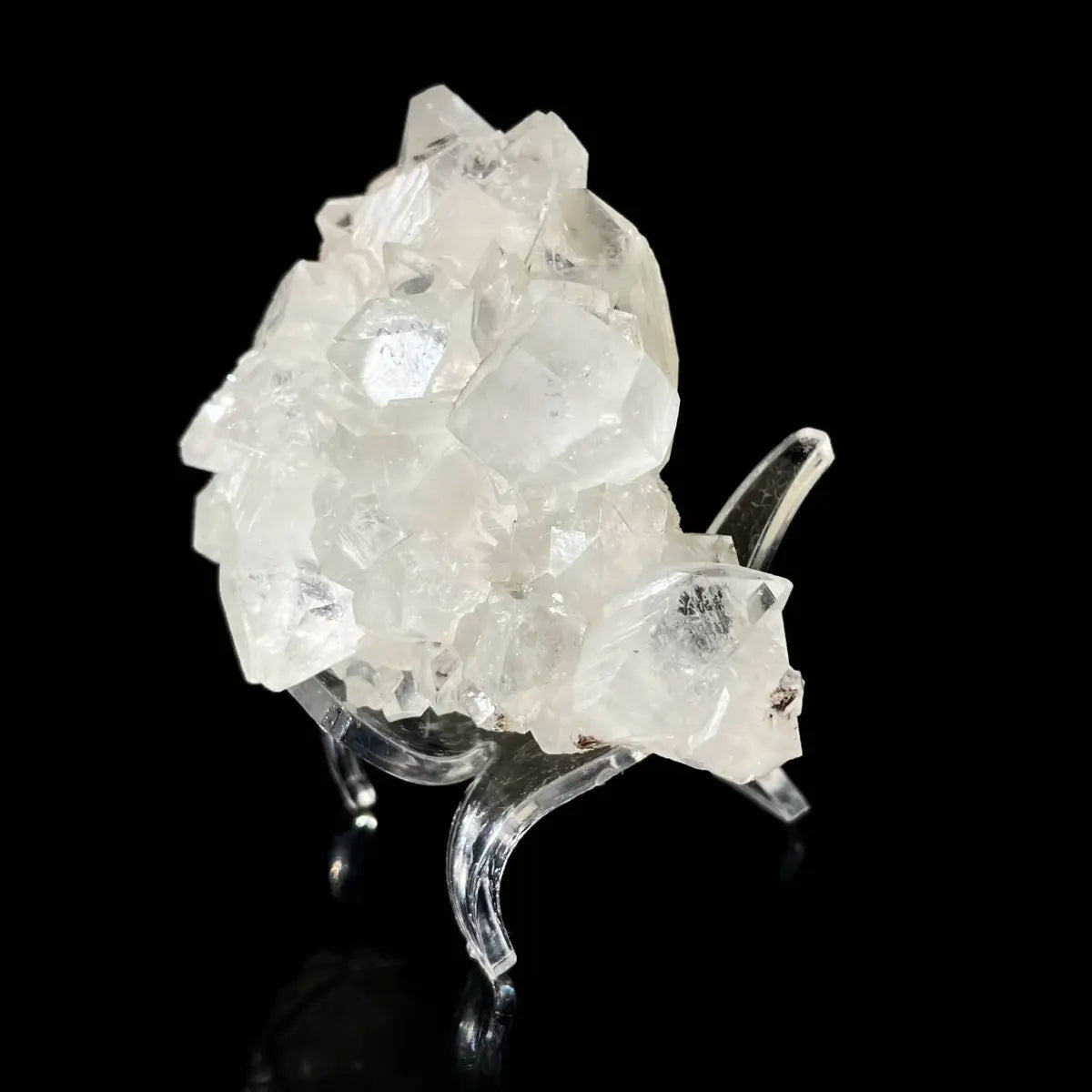 Natural Indian  Diamond Aphophyllite Specimen | Rare Crystal Habit Mineral on Matrix | Collector’s Grade | 190 g | 8.5*6*4.5 cm