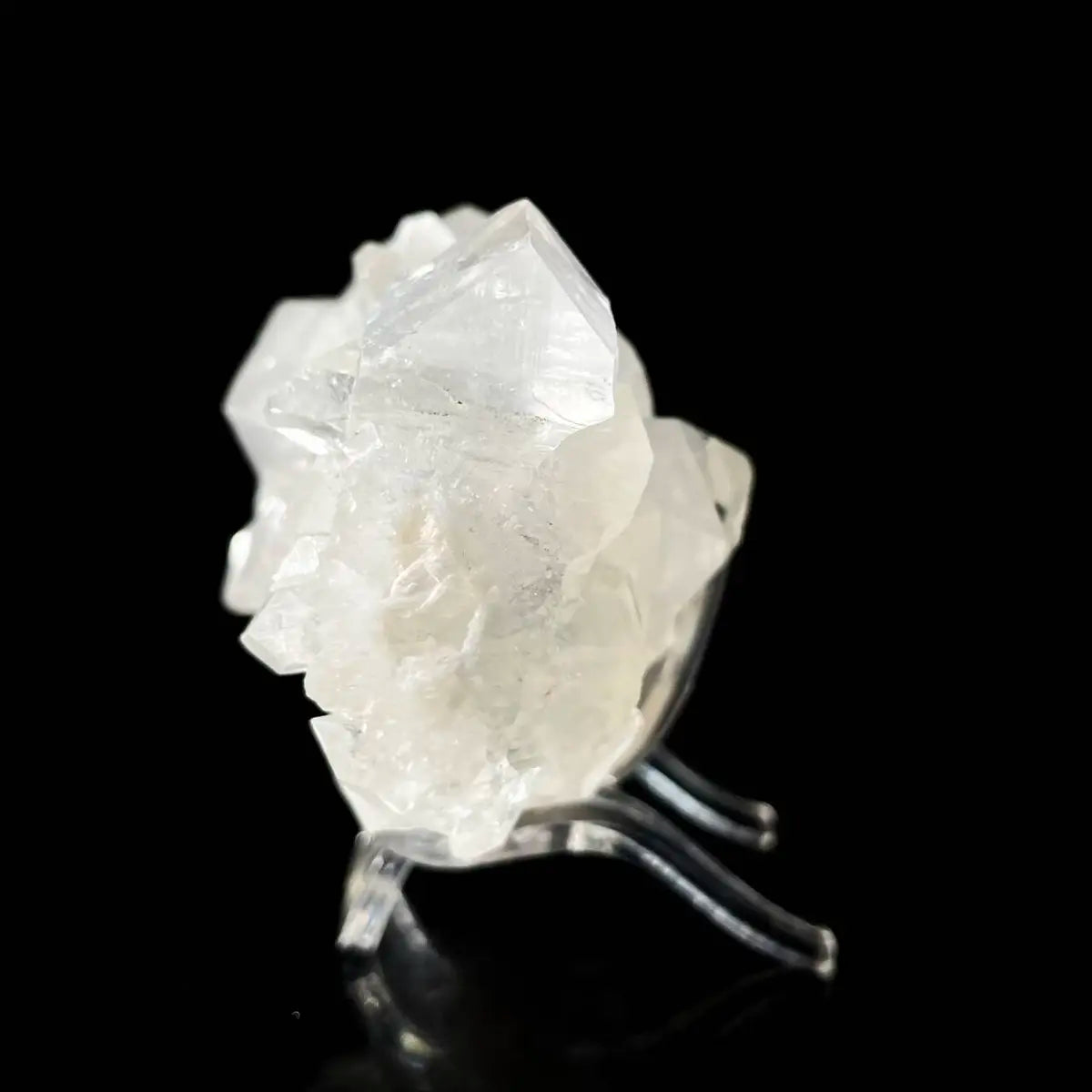 Natural Indian  Diamond Aphophyllite Specimen | Rare Crystal Habit Mineral on Matrix | Collector’s Grade | 100 g | 6.5*4.5*3.5 cm